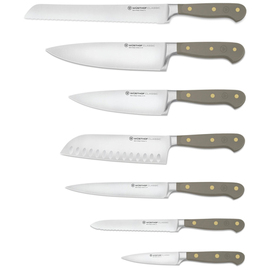 knife block with 7 knives CLASSIC COLOUR Velvet Oyster product photo  S