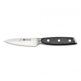  vegetable knife XLINE forged smooth cut  | riveted | black | blade length 9 cm product photo  L