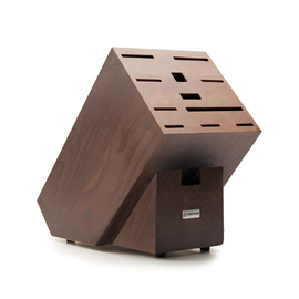 knife block beech dark brown suitable for 12 parts L 290 mm H 240 mm product photo