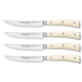 Wusthof Classic Ikon Steak Knives - 6 Piece Set with Case