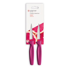 paring knife set CREATE COLLECTION pink product photo