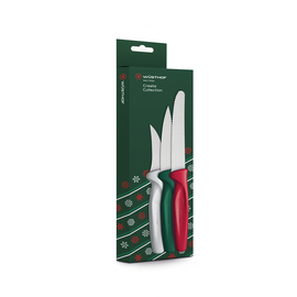 paring knife set CREATE COLLECTION white | green | Red product photo