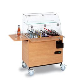beverage trolley 0173 beechwood coloured 230 volts product photo