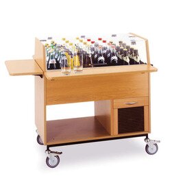 beverage trolley 0185 beechwood coloured 230 volts product photo