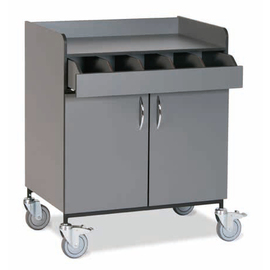 Waiter Station anthracite 2 wing doors product photo