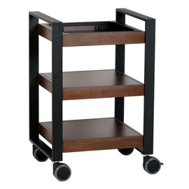 digestif carts wenge coloured | 3 shelves L 625 mm B 535 mm H 940 mm product photo  S