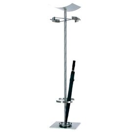 clothes rack with umbrella holder stainless steel steel  H 1800 mm product photo