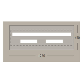 Thermal bridge built-in device for combi buffet, 2 x 500 W. product photo