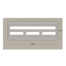 Thermal bridge built-in device for combi buffet, 3 x 300 W. product photo