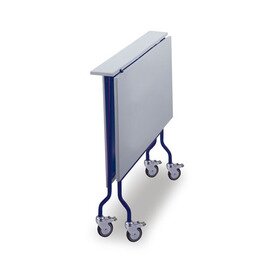 folding table blue light grey  | 1 shelf  L 900 mm  B 575 mm  H 810 mm product photo  S