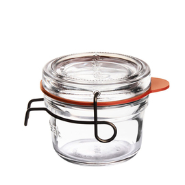 preserving jar LOCK-EAT® | 125 ml H 76 mm • clip lock|rubber ring product photo