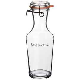 carafe LOCK-EAT® 1000 ml glass with lid clip lock 108 mm H 278 mm product photo