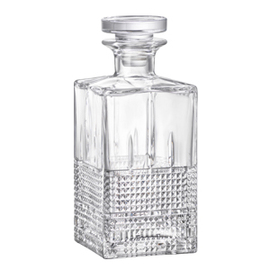 carafe NOVECENTO glass Plugging with relief 780 ml product photo