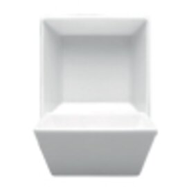 dip bowl SQUARE CLASSIC white  L 100 mm  B 100 mm  H 43 mm product photo