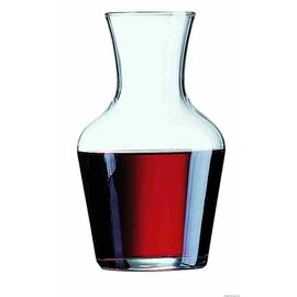 glass carafe 580 ml calibration marks 0.5l /-/ CARAFON VIN H 164 mm product photo