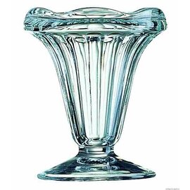 sundae dish Coupe A Glace 220 ml glass with relief  Ø 102 mm  H 127 mm product photo