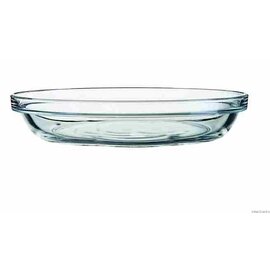 pudding dish EMPILABLE | tempered glass transparent  Ø 145 mm product photo