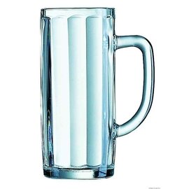 beer mug MINDEN 33 cl with relief with mark; 0.25 ltr with handle product photo