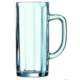 beer mug MINDEN 49 cl with relief with mark; 0.4 ltr with handle product photo