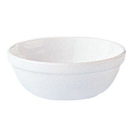 stacking bowl round 900 ml RESTAURANT WHITE tempered glass Ø 170 mm H 77 mm product photo