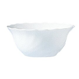 salad bowl TRIANON 345 ml tempered glass with relief  Ø 120 mm  H 54 mm product photo