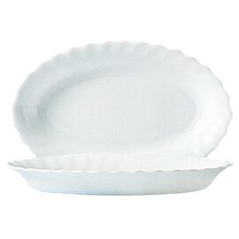 multi-purpose bowl TRIANON tempered glass with relief  L 220 mm  B 140 mm  H 28 mm product photo