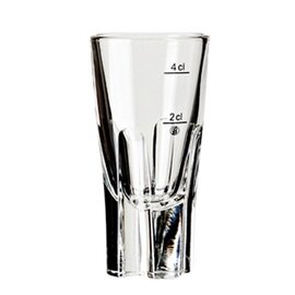stamper glass Iso 40 5.5 cl with mark; 2 cl + 4 cl product photo