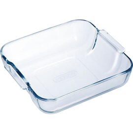 roasting pan glass 330 ml 215 mm  x 215 mm  H 50 mm product photo