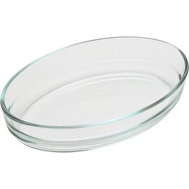 roasting pan glass oval 205 mm  x 130 mm  H 45 mm product photo