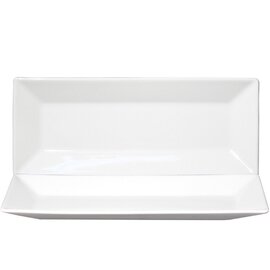 serving plate KIMI porcelain white rectangular | 340 mm  x 140 mm product photo