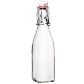 bottle SWING 250 ml glass with lid clip lock Ø 64 mm H 204 mm product photo