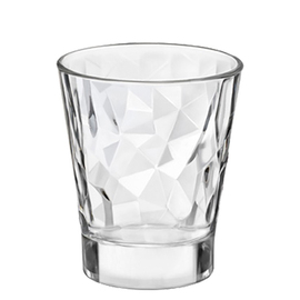 shot glass DIAMOND 8 cl with relief product photo