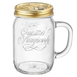 Limo beer mug QUATTRO STAGIONI 750 ml with handle with lid product photo
