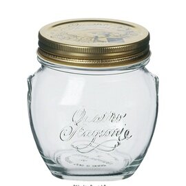 jam glass jar Anfora QUATTRO STAGIONI | 300 ml Ø 94 mm H 97 mm • metal screw cap product photo