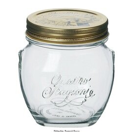 jam glass jar Anfora QUATTRO STAGIONI | 500 ml Ø 110 mm H 110 mm • metal screw cap product photo