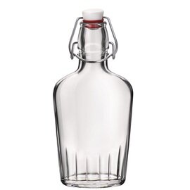 bottle VARIOUS 250 ml glass with lid clip lock Ø 92 mm H 202 mm product photo