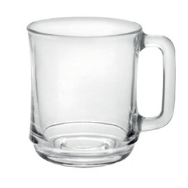 mug LYS 31 cl transparent with handle product photo