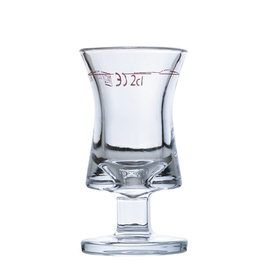 shot glass Rittmeister with mark; 2cl /-/ Ø 45 mm H 85 mm product photo