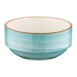 stacking bowl 500 ml AURA AQUA bonna Banquet porcelain Ø 140 mm H 54 mm product photo