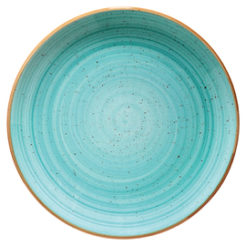 plate flat AURA AQUA bonna Gourmet Ø 305 mm porcelain product photo