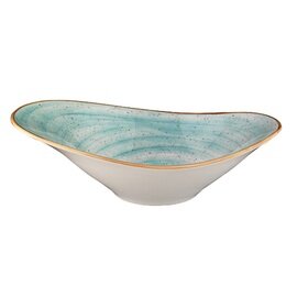 bowl 750 ml AURA AQUA Stream porcelain 270 mm x 190 mm H 82 mm product photo