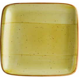 platter AURA AMBER Moove porcelain yellow rectangular | 215 mm x 200 mm product photo