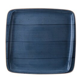 plate Moove Dusk DUSK porcelain dark blue rectangular | 270 mm  x 250 mm product photo