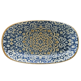 platter ENVISIO ALHAMBRA bonna Gourmet oval porcelain 150 mm x 90 mm product photo