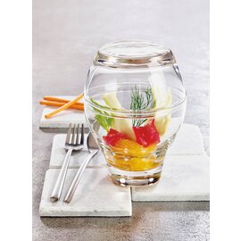 amuse gueule set EAT Lotus XXL 44 cl 61 cl glass  Ø 117 mm  H 157 mm  | 2-part product photo