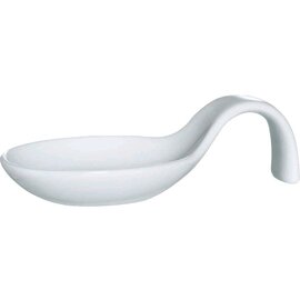 spoon APPETIZER CREAM WHITE porcelain cream white  L 106 mm  H 28 mm product photo