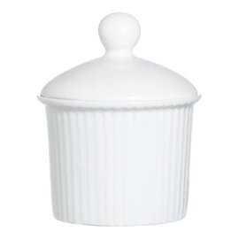 mini soufflé APPETIZER WHITE porcelain cream coloured 100 ml Ø 68 mm  H 52 mm product photo