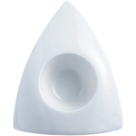 Wave triangle bowl, series &quot;Appetizer&quot;, white, content: 3 cl, 120 x 95 x H 30 mm, weight: 100 g product photo
