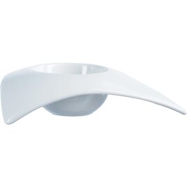 Wave triangle bowl, series &quot;Appetizer&quot;, white, content: 3 cl, 120 x 95 x H 30 mm, weight: 100 g product photo  S