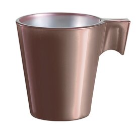 cup 80 ml tempered glass rose with handle product photo